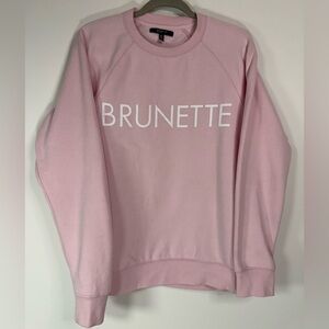 #3 Brunette the Label Sweatshirt - M/L